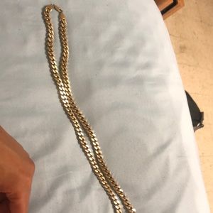 14kt gold Cuban 36 inches